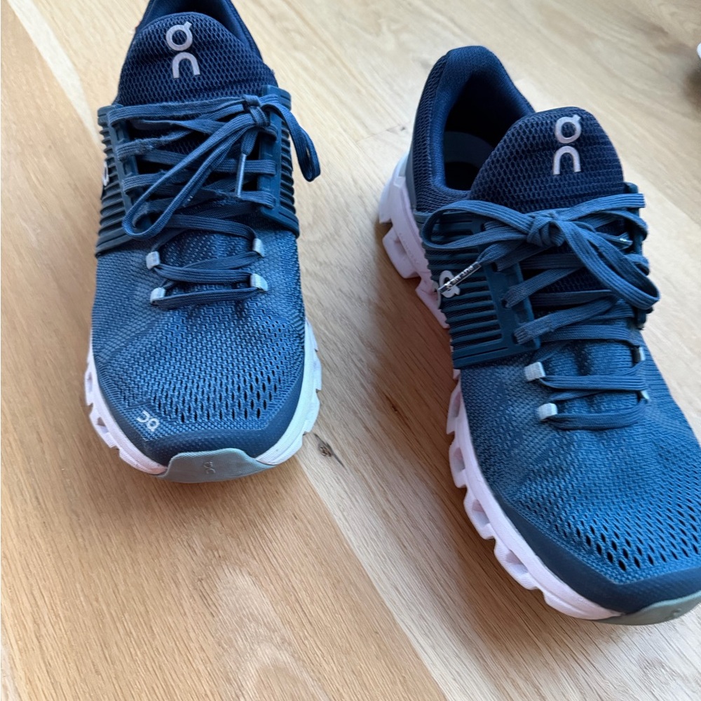 On Running Men's Navy Athletic Shoes